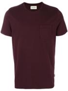 Oliver Spencer 'envelope' T-shirt, Men's, Size: Large, Red, Cotton