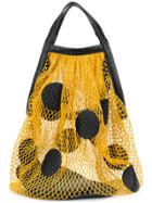 Maison Margiela Polka-dot Net Bag - Yellow & Orange