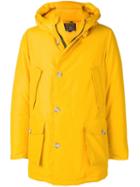 Woolrich Short Padded Coat - Yellow