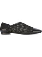 Emporio Armani 'nero' Perforated Loafers