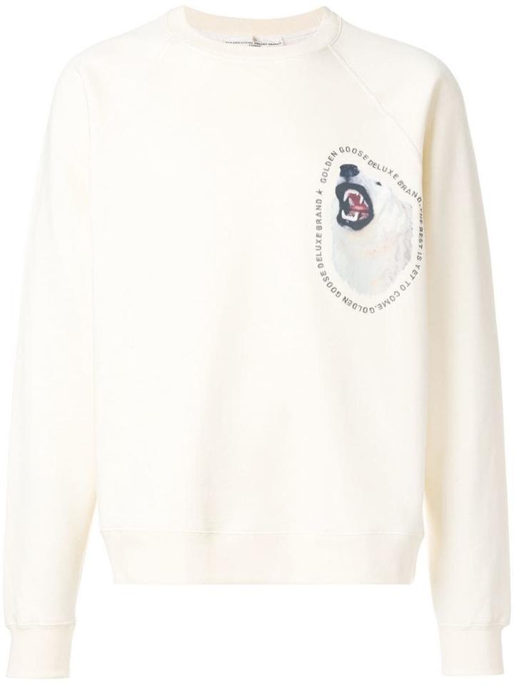 Golden Goose Edward Sweatshirt - Neutrals