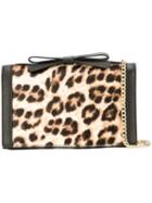 Boutique Moschino Leopard Print Crossbody Bag, Women's, Black