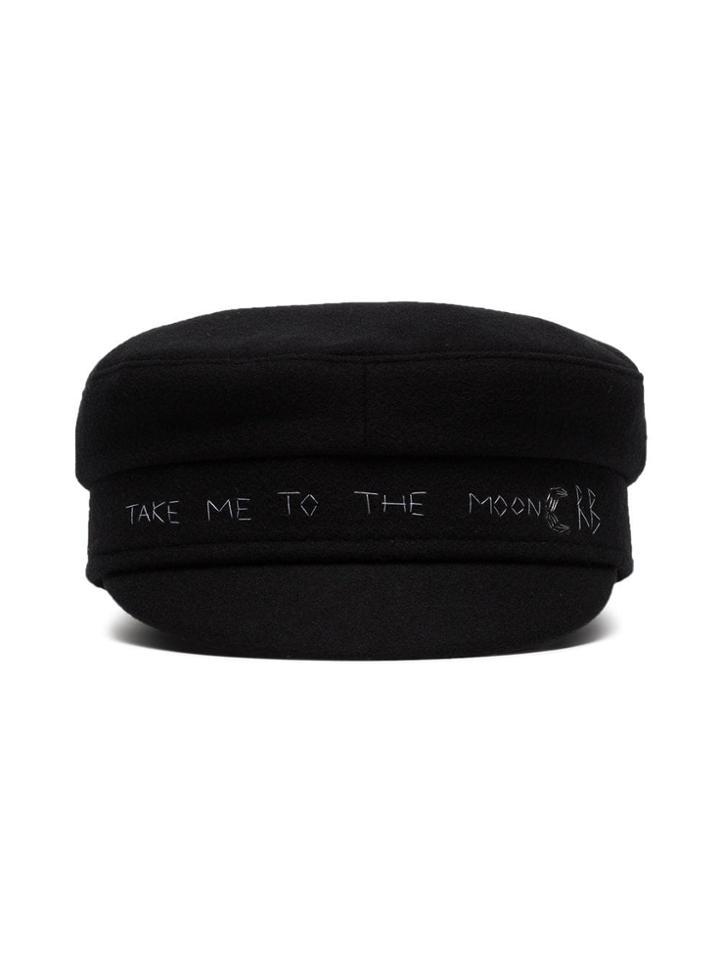 Ruslan Baginskiy Moon Baker Boy Hat - Black