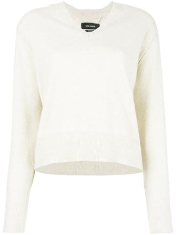 Isabel Marant Chay Jumper, Women's, Size: 36, Nude/neutrals, Cotton/wool/yak