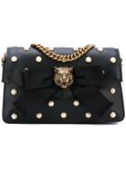 Gucci - Broadway Shoulder Bag - Women - Calf Leather/pearls - One Size, Black, Calf Leather/pearls