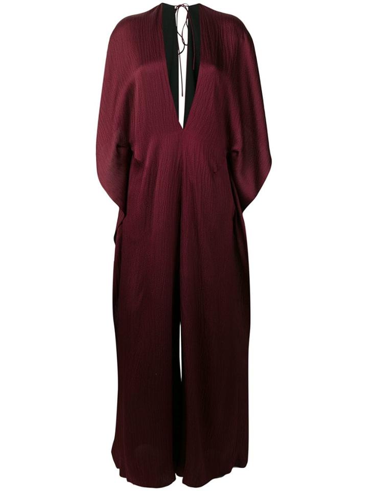 Roland Mouret Auclair Jumpsuit - Purple