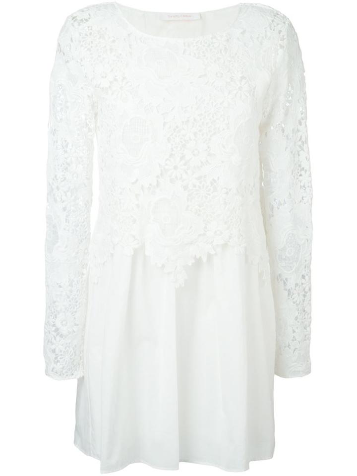 See By Chloé Guipure Lace Layered Dress