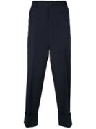 Wooyoungmi Wide-legged Tailored Trousers - Blue