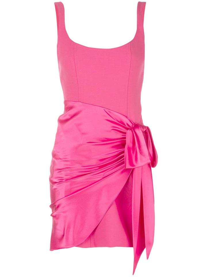 Cinq A Sept Draped Bustier Dress - Pink