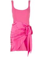 Cinq A Sept Draped Bustier Dress - Pink