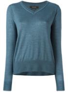Isabel Marant Bilbao Pullover, Women's, Size: 38, Blue, Silk/cashmere