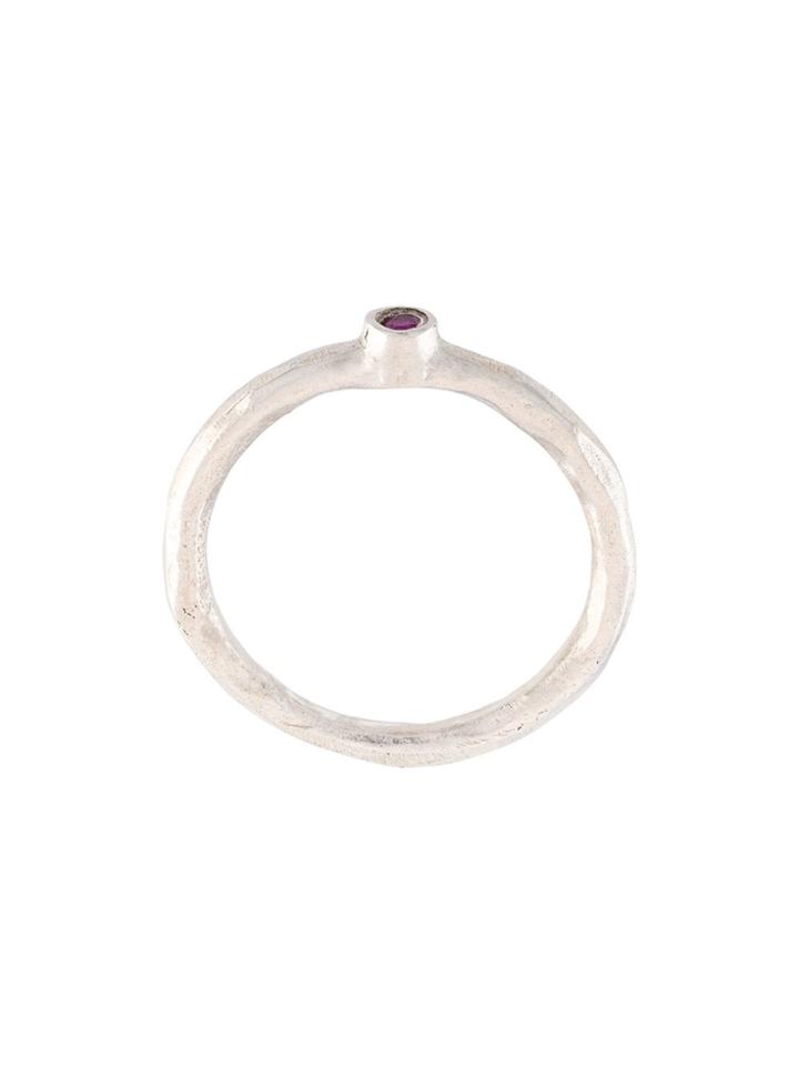 Henson Gemstone Ring - Metallic