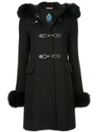 Guild Prime Hooded Duffle Coat - Black