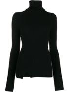 Isabel Benenato Turtleneck Knit Sweater - Black