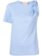 Erika Cavallini One-sleeve T-shirt - Blue
