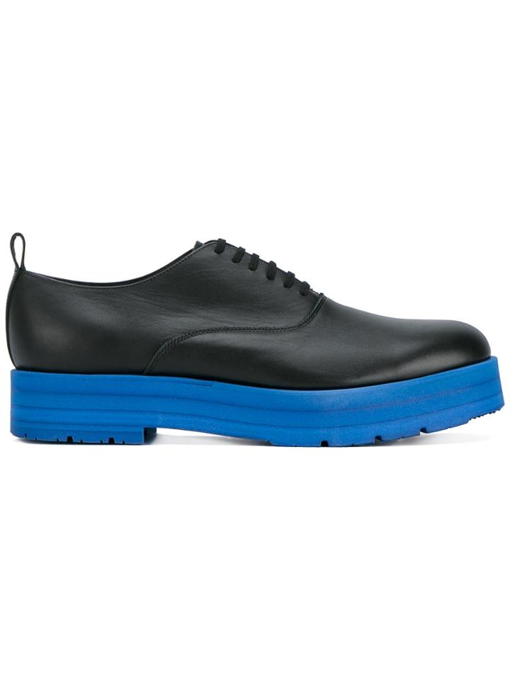 Comme Des Garçons Homme Plus Contrast Sole Stacked Oxford Shoes -