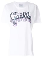 Gaelle Bonheur Logo Print T-shirt - White