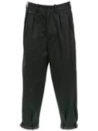 À La Garçonne Pleated Culottes - Black