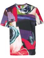 Paul Smith Rose Collage Print T-shirt - Multicolour