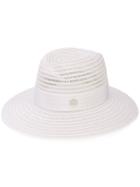 Maison Michel Canapa Summer Hat - White