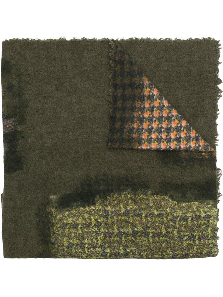 Faliero Sarti Maria Grazia Patterned Scarf - Green