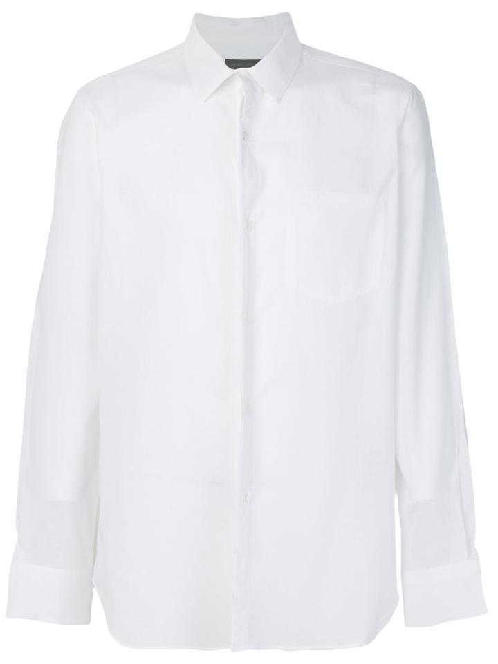 Ann Demeulemeester Patch Pocket Shirt - White