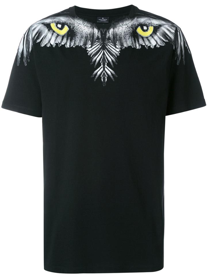 Marcelo Burlon County Of Milan Eye And Wing T-shirt - Black