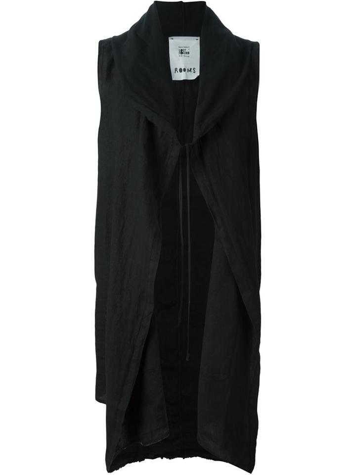 Lost & Found Rooms Sleeveless Hooded Jacket
