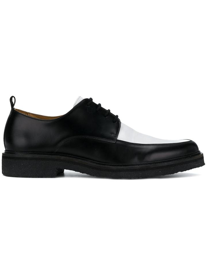 Ami Alexandre Mattiussi Creeper Derbies With Crepe Sole - Black