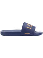Dsquared2 Icon Pool Slides - Blue