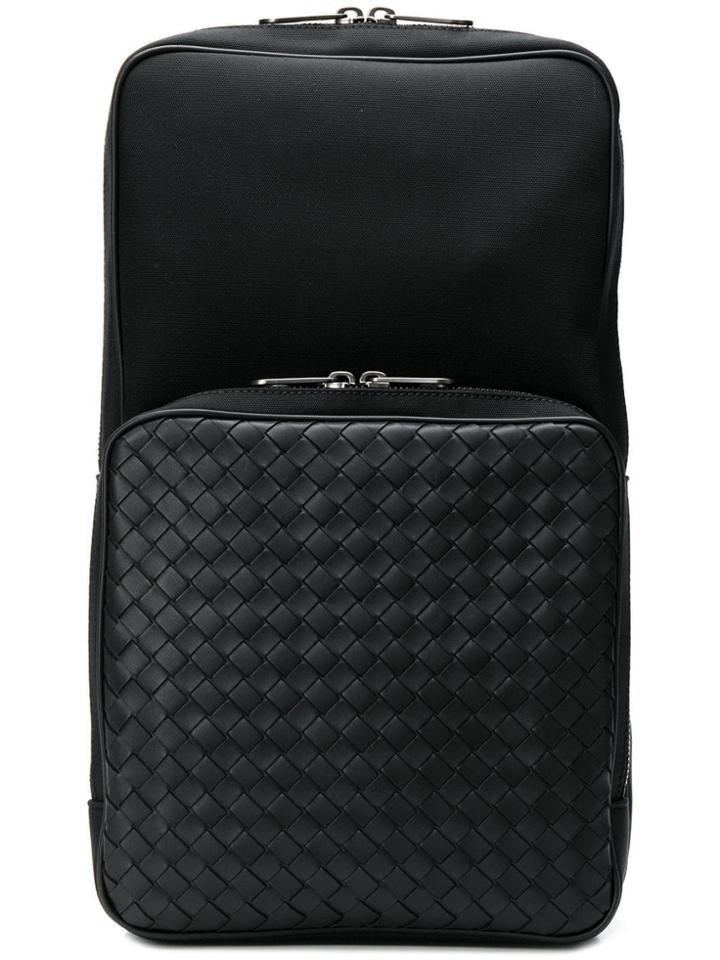 Bottega Veneta Hi-tech Canvas Sling Backpack - Brown
