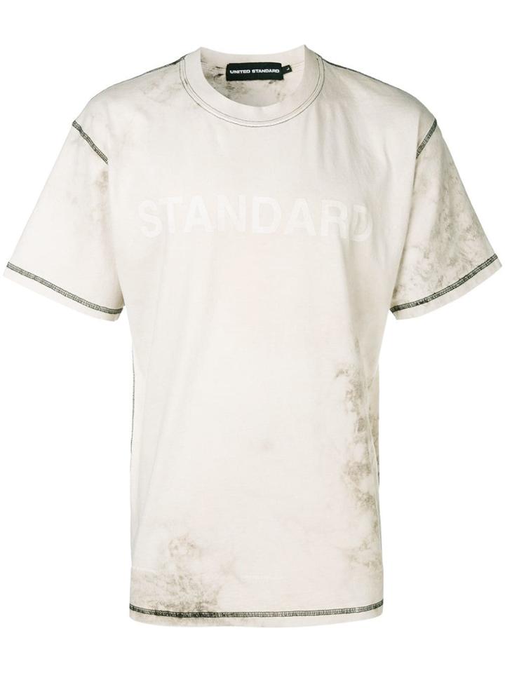 United Standard Logo Patch T-shirt - Nude & Neutrals
