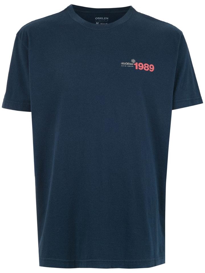 Osklen Short Sleeved T-shirt - Blue