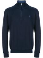 Polo Ralph Lauren Zip Turtleneck Sweater - Blue
