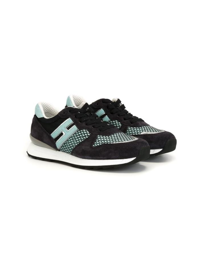 Hogan Kids R261 Running Sneakers, Girl's, Size: 31, Blue
