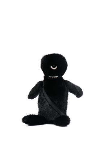Rick Owens Hun Cyclops Pouch Bag - Black