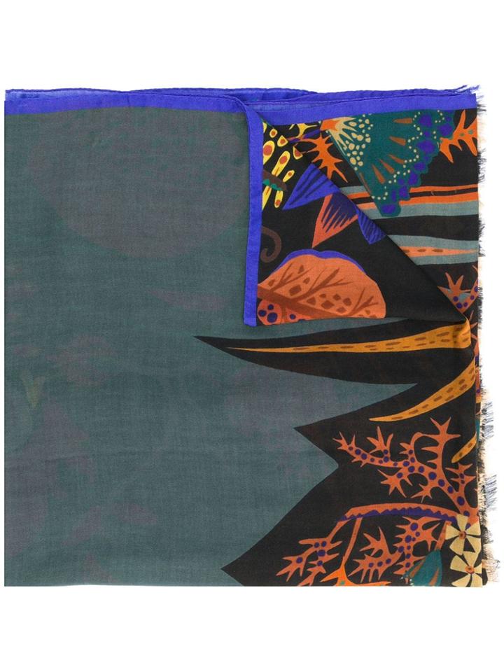 Etro Geometric Print Scarf - Multicolour