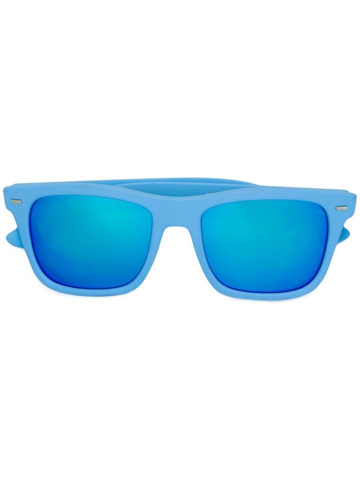 Dolce & Gabbana Rubberised Sunglasses, Adult Unisex, Blue, Rubber