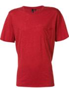 Joe's Jeans Plain T-shirt, Men's, Size: Small, Red, Cotton