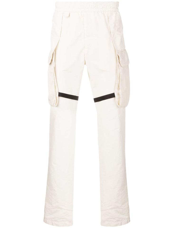 1017 Alyx 9sm Contrast Stripe Track Pants - White