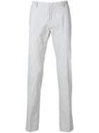 Boss Hugo Boss Striped Slim-fit Trousers - Blue