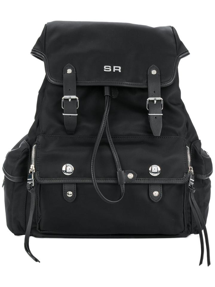 Sonia Rykiel Le Oyster Backpack - Black