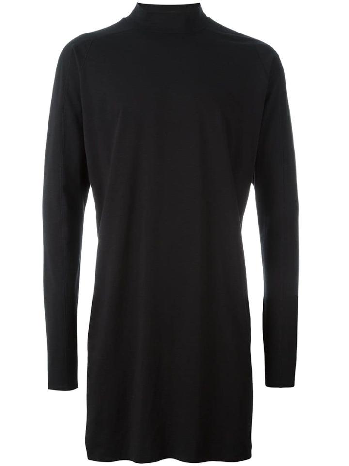 Y-3 Slit Long Sleeved Sweatshirt - Black