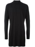 Y-3 Slit Long Sleeved Sweatshirt - Black