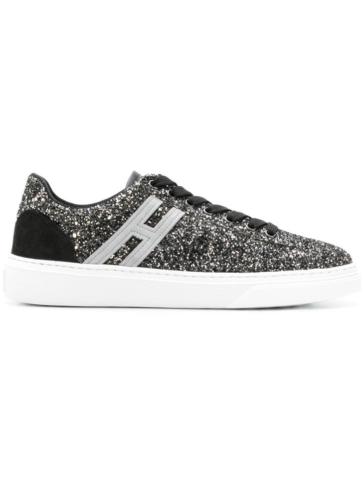 Hogan Fondo Cassetta Trainers - Black
