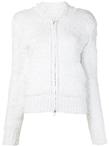 Spencer Vladimir Zipped Knit Hoodie