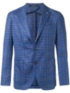 Classic Blazer - Men - Silk/linen/flax/cupro/wool - 58, Blue, Silk/linen/flax/cupro/wool, Tagliatore