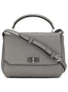 Bally Clasp Fastening Tote Bag
