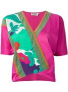 Gianfranco Ferré Pre-owned Cross Over Front Top - Pink