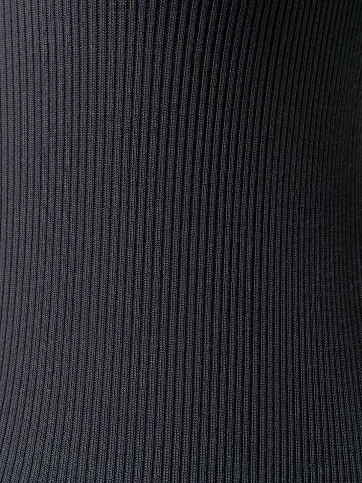 Nina Ricci Ribbed Turtleneck - Grey